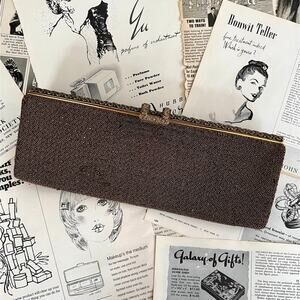 Antique Edwardian French Beaded Evening Clutch Purse – Deborah Regal